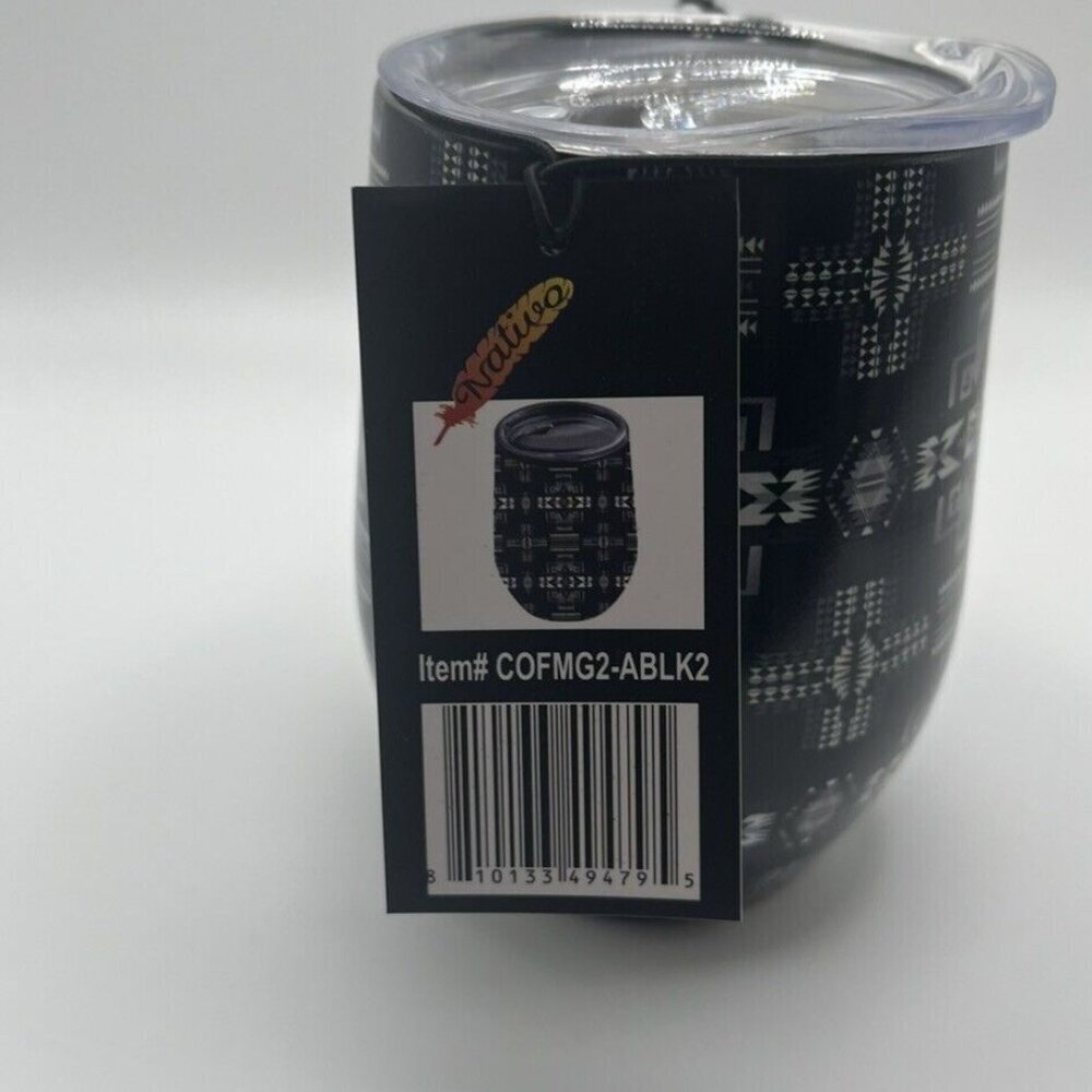 Aztec Coffee Cup / Wine Cup Thermal Hot or Cold